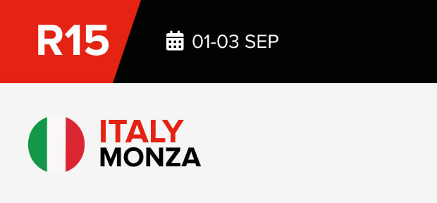 Race 15 Monza, Italy